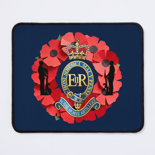 Item preview, 1st Regiment Royal Horse Artillery Remembrance Poppy Wreath designed and sold by Bootneckstore.