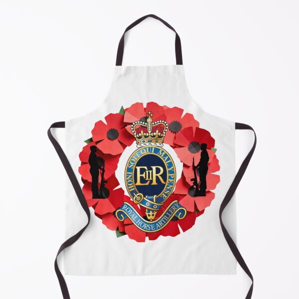 Item preview, 1st Regiment Royal Horse Artillery Remembrance Poppy Wreath designed and sold by Bootneckstore.