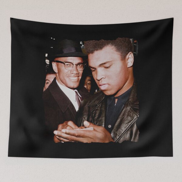 Item preview, Blood Brothers – Muhammad Ali and Malcolm X designed and sold by roberto maicon da silva freitas.