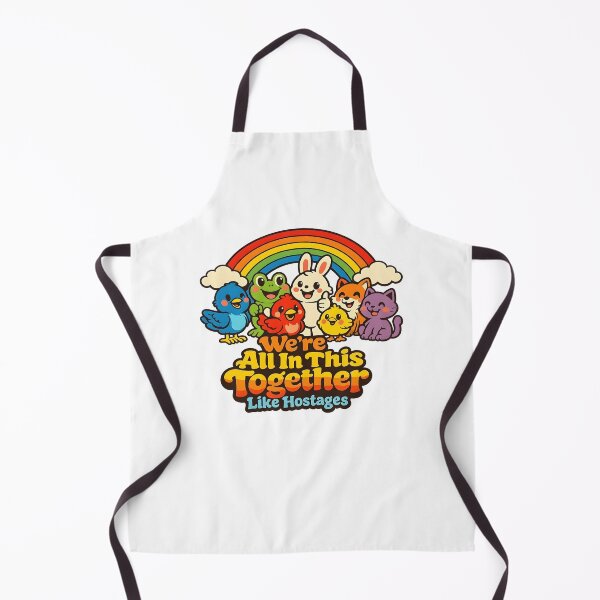 Item preview, We're All In This Together Like Hostages Rainbow designed and sold by RDGNR.