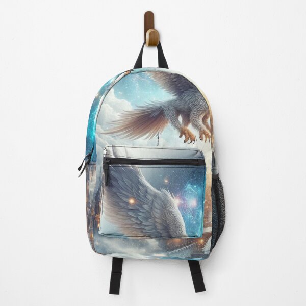 Item preview, Giant Griffin Flying Over Magical City designed and sold by Mitaudesign.
