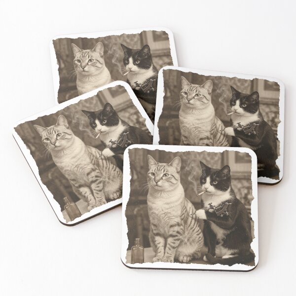 Item preview, Retro Cat Tattoo Funny Meme  designed and sold by FaunaJam.