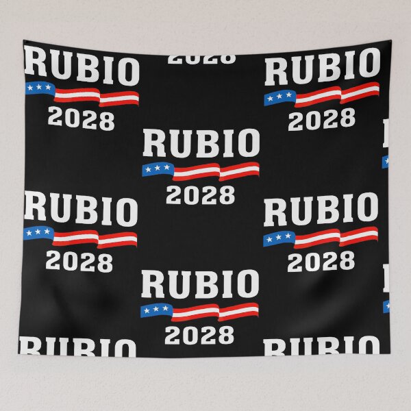 Item preview, Marco Rubio 2028 President 48 Election Campaign Strike US Flag designed and sold by RDGNR.