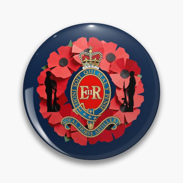 Item preview, 3rd Regiment Royal Horse Artillery Remembrance Poppy Wreath designed and sold by Bootneckstore.