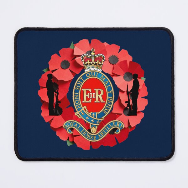 Item preview, 3rd Regiment Royal Horse Artillery Remembrance Poppy Wreath designed and sold by Bootneckstore.