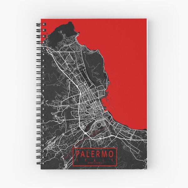 Item preview, Palermo City Map of Italy - Oriental designed and sold by deMAP.