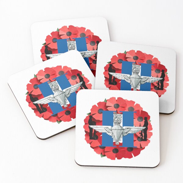Item preview, 2 Para Parachute Regiment Remembrance Poppy Wreath designed and sold by Bootneckstore.