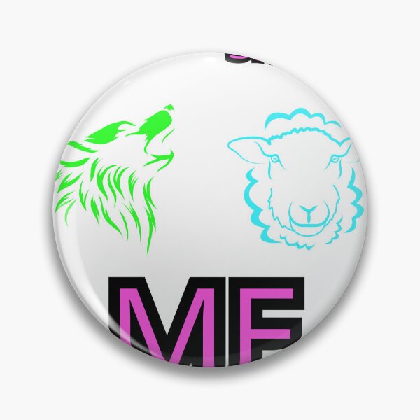 Item preview, Wolf vs Sheep (ME) - Leader Mindset & Motivational designed and sold by TheItaliandilemma.