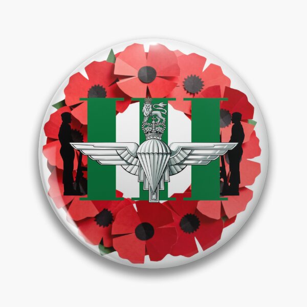 Item preview, 3 Para Parachute Regiment Remembrance Poppy Wreath designed and sold by Bootneckstore.