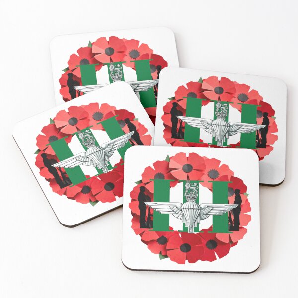 Item preview, 3 Para Parachute Regiment Remembrance Poppy Wreath designed and sold by Bootneckstore.