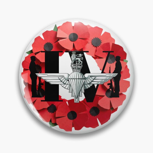 Item preview, 4 Para Parachute Regiment Remembrance Poppy Wreath designed and sold by Bootneckstore.