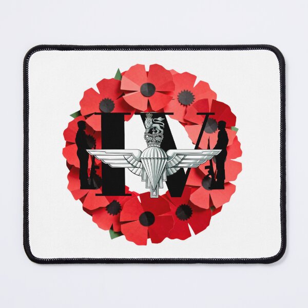 Item preview, 4 Para Parachute Regiment Remembrance Poppy Wreath designed and sold by Bootneckstore.