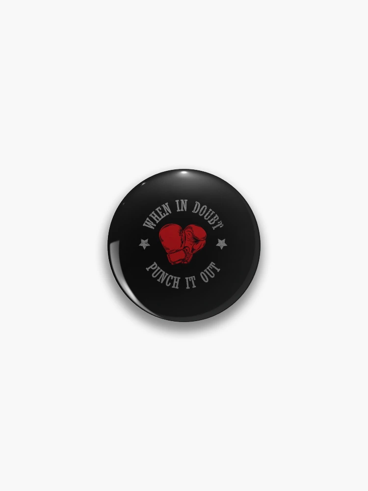 Imagen 1 de 3, Chapa con la obra Boxeo, diseñada y vendida por Rivanify.