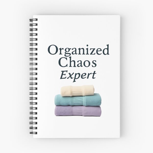 Item preview, Organized Chaos Expert – FRIENDS Inspired Monica Vibe with Stacked Towels | Funny Home & Laundry Aesthetic designed and sold by Nene's design.