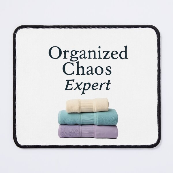 Item preview, Organized Chaos Expert – FRIENDS Inspired Monica Vibe with Stacked Towels | Funny Home & Laundry Aesthetic designed and sold by Nene's design.