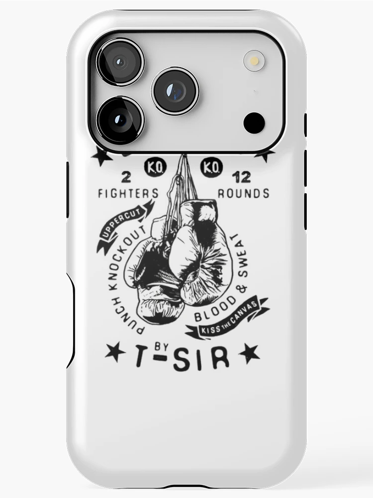 Imagen 1 de 4, Funda de iPhone con la obra Boxeo, diseñada y vendida por Rivanify.