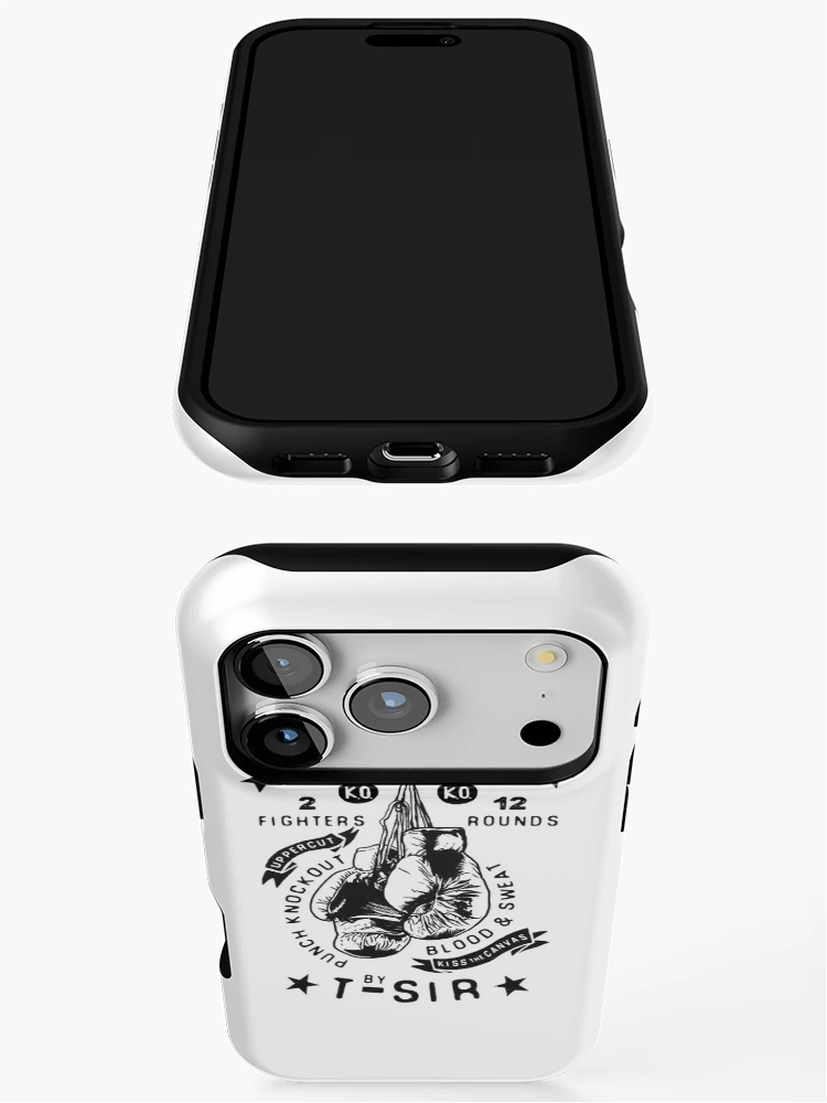 Imagen 3 de 4, Funda de iPhone con la obra Boxeo, diseñada y vendida por Rivanify.