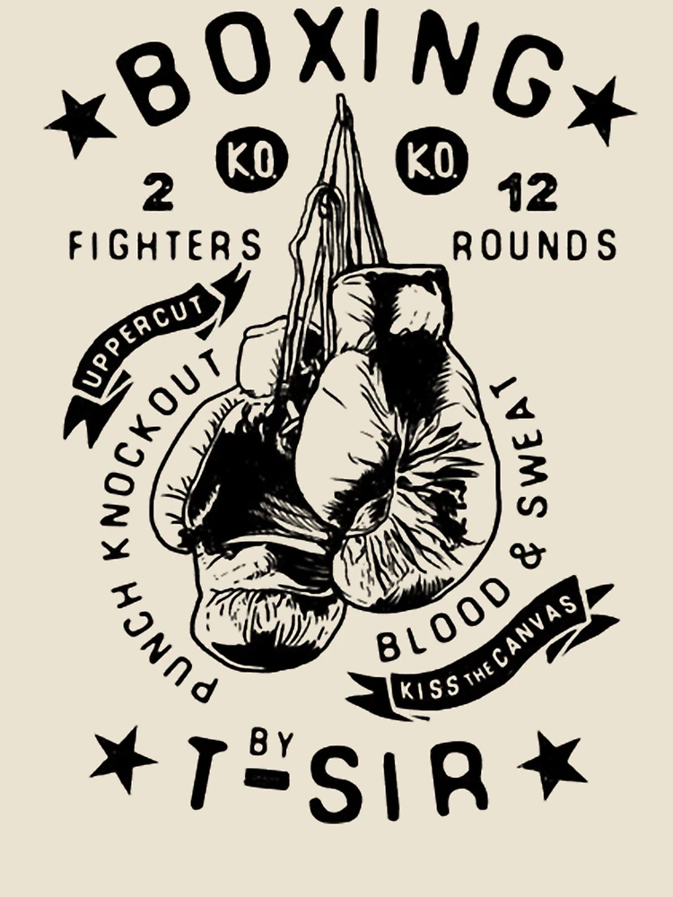 Thumbnail 4 of 4, Relaxed T-Shirt, Boxing designed and sold by Rivanify.