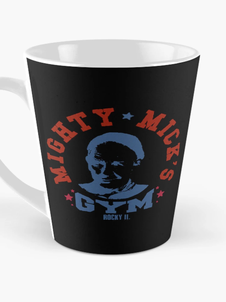 Aperçu 3 sur 4. Mug à café avec l'œuvre Boxe créée et vendue par Rivanify.