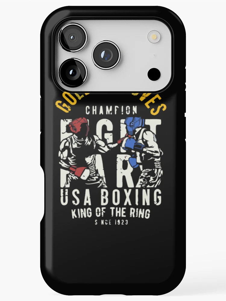 Aperçu 1 sur 4. Coque iPhone avec l'œuvre Boxe créée et vendue par Rivanify.