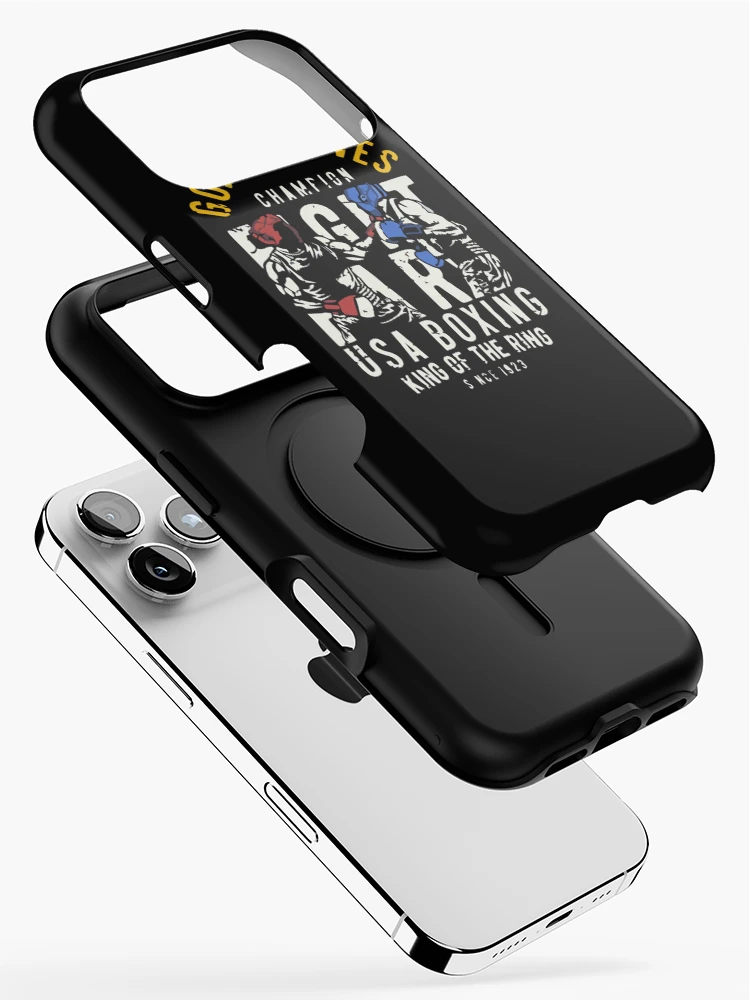 Aperçu 2 sur 4. Coque iPhone avec l'œuvre Boxe créée et vendue par Rivanify.