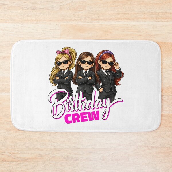 Item preview, Cool Girls Birthday Crew Squad Art. designed and sold by Mr Lee.