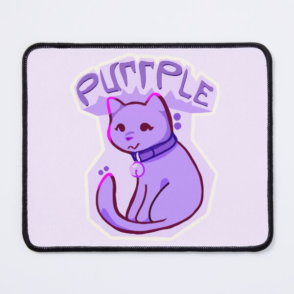 Item preview, Cute Purrple Cat | Purple designed and sold by JellyPurrz.