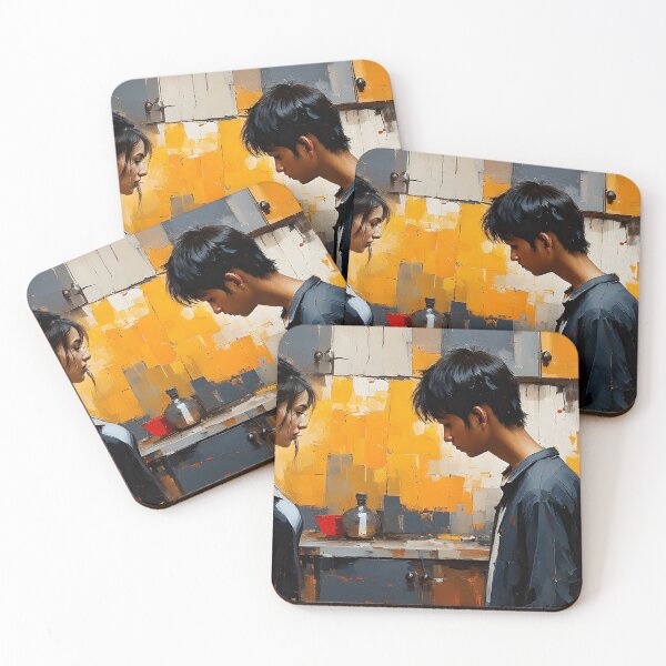 Item preview, Relationship Contemplation Couple Sadness Emotion Introspection designed and sold by ArdenColtrane.
