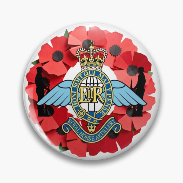 Item preview, 7th Parachute Regiment Royal Horse Artillery RHA Remembrance Poppy Wreath designed and sold by Bootneckstore.