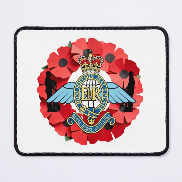 Item preview, 7th Parachute Regiment Royal Horse Artillery RHA Remembrance Poppy Wreath designed and sold by Bootneckstore.