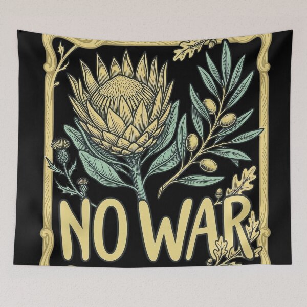 Item preview, Anti-War No-War Stop-War designed and sold by Majnon8bp.