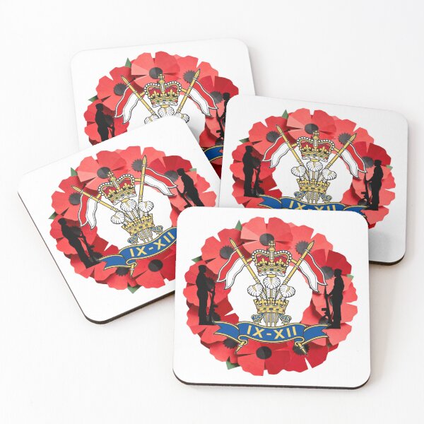 Item preview, 9th 12th Royal Lancers Remembrance Poppy Wreath designed and sold by Bootneckstore.