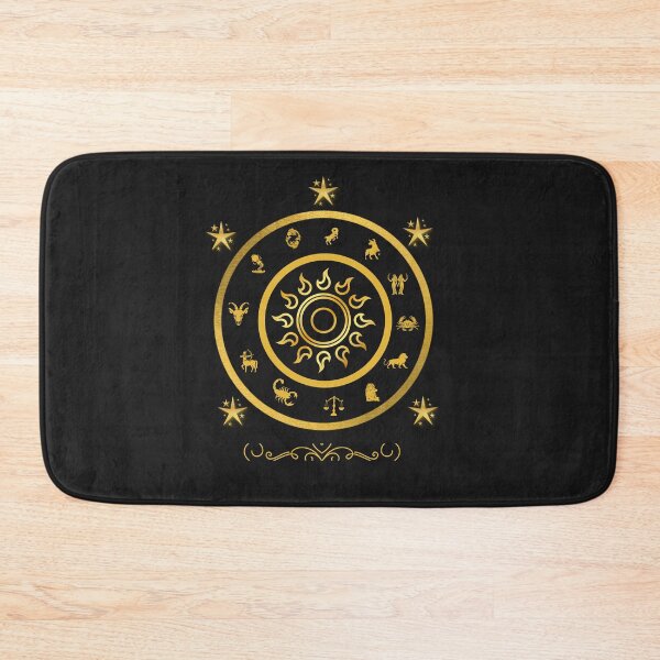 Aperçu de l'œuvre Golden Cosmic Talisman – Mystic Celestial Symbol créée et vendue par Mysterestudio.