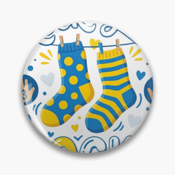 Item preview, Cool Down Syndrome Awareness Rock Your Socks 3/21 , World Inclusion Gift for Supporters Tee designed and sold by Inkvado.