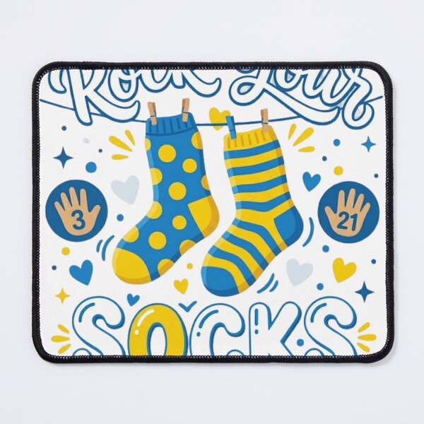Item preview, Cool Down Syndrome Awareness Rock Your Socks 3/21 , World Inclusion Gift for Supporters Tee designed and sold by Inkvado.