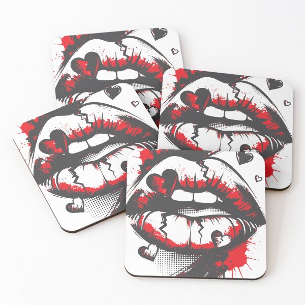 Item preview, A dark romantic illustration of skeleton hands forming a heart symbol. The grunge brush strokes create a powerful gothic love aesthetic. designed and sold by Dejbar.