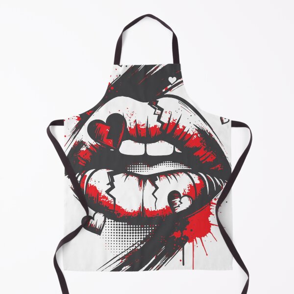 Item preview, A dark romantic illustration of skeleton hands forming a heart symbol. The grunge brush strokes create a powerful gothic love aesthetic. designed and sold by Dejbar.