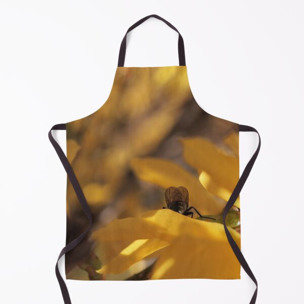 Item preview, Intimate Fly Posterior on Yellow Flower Macro - The Observed Moment designed and sold by vikko-art.