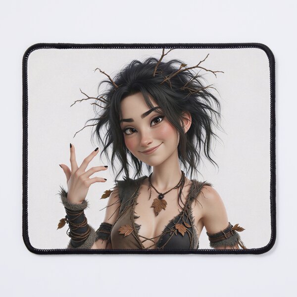 Item preview, Cheeky wood nymph from a fantasy world designed and sold by Wildborn74.