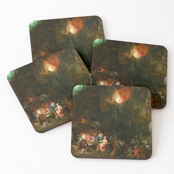 Item preview, Jan Brueghel St Anthony Temptation Flemish Baroque Art designed and sold by TheSoulOfArt.