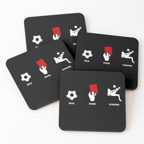 Item preview, Rock Paper Scissors Soccer - Funny Football Meme Design designed and sold by CyrilloArt.