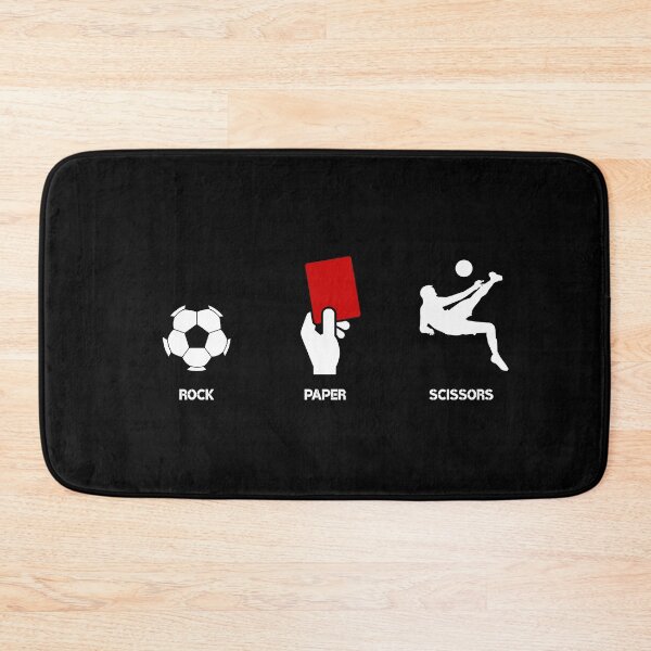 Item preview, Rock Paper Scissors Soccer - Funny Football Meme Design designed and sold by CyrilloArt.