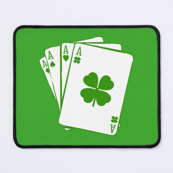 Item preview, 4 CARD CLOVER (St. Patrick's Day Themed Design) designed and sold by FREEKNSTEIN.