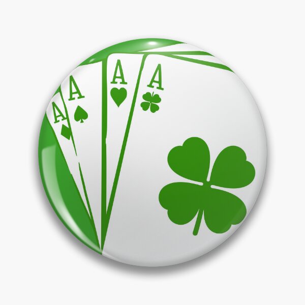 Item preview, 4 CARD CLOVER (St. Patrick's Day Themed Design) designed and sold by FREEKNSTEIN.