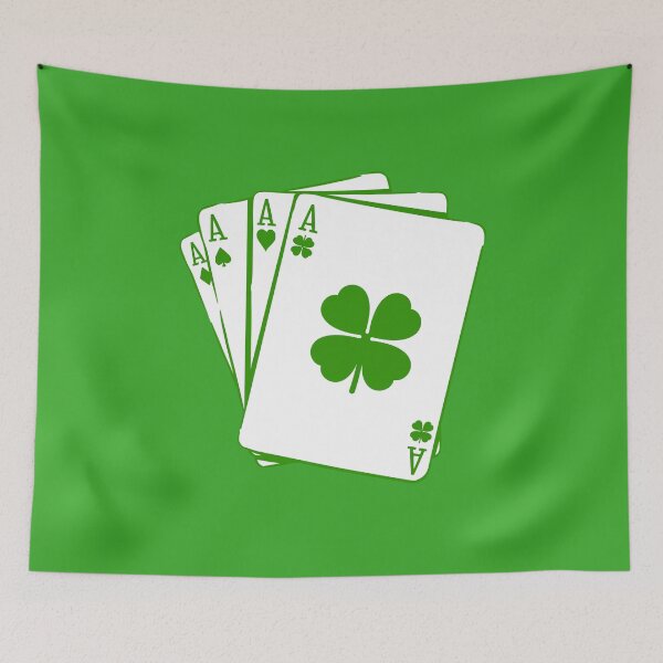Item preview, 4 CARD CLOVER (St. Patrick's Day Themed Design) designed and sold by FREEKNSTEIN.