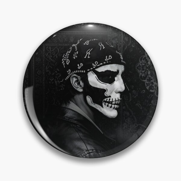 Item preview, Gothic Streetwear Aesthetic Skull Mask Design designed and sold by Hue & hustle .