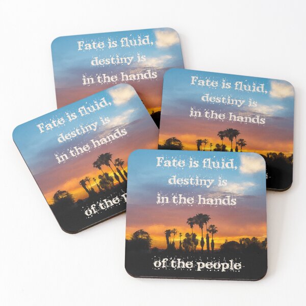 Item preview, Fate is fluid, destiny is in the hands of the people designed and sold by PariSeine.