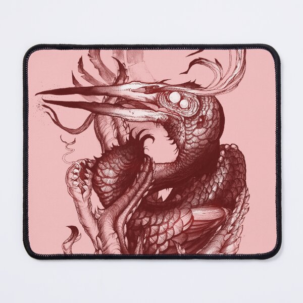 Item preview, Crane rot in red designed and sold by My Little Sweet Rotten.