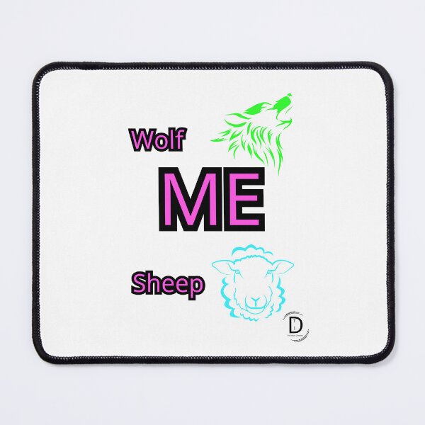 Item preview, Wolf vs Sheep (ME) - Leader Mindset & Motivational designed and sold by TheItaliandilemma.