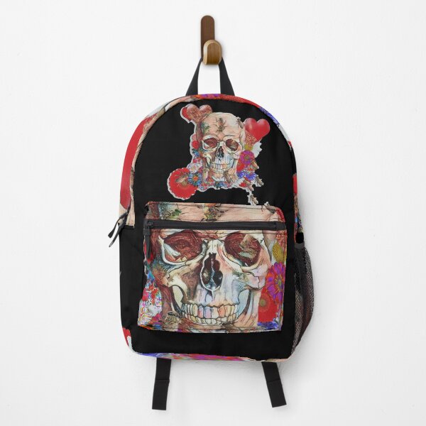 Item preview, Flower Power Skull designed and sold by Diego-t.